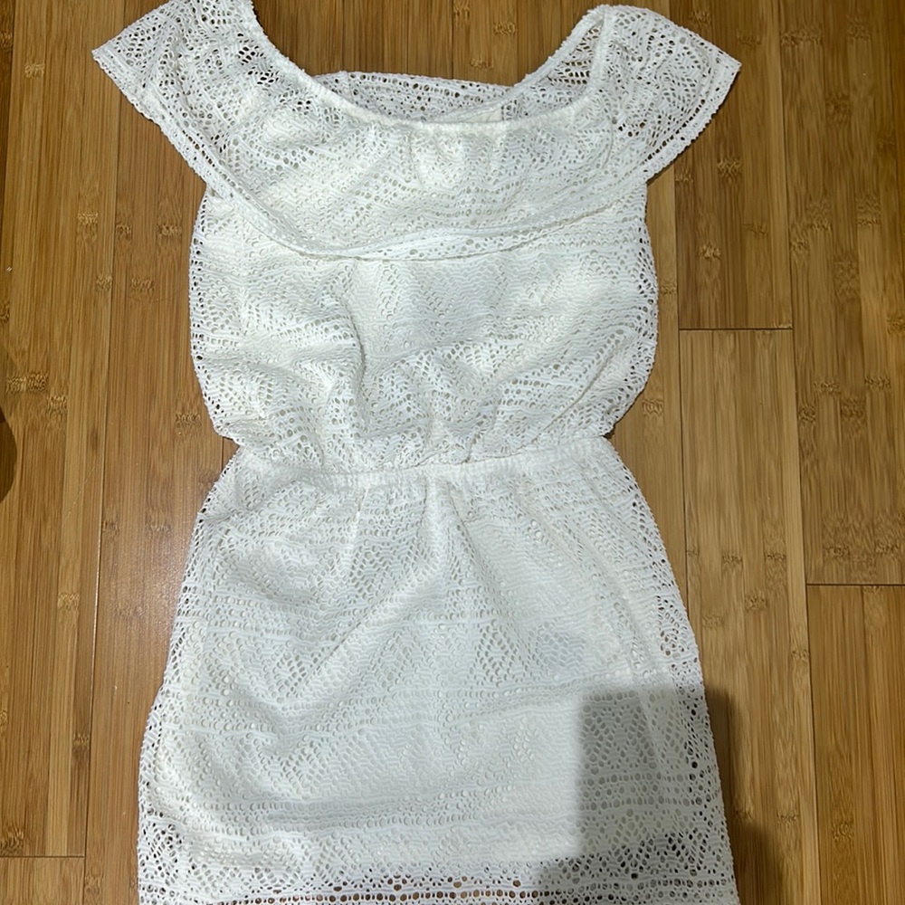 EXPRESS White Dress, Extra Small
